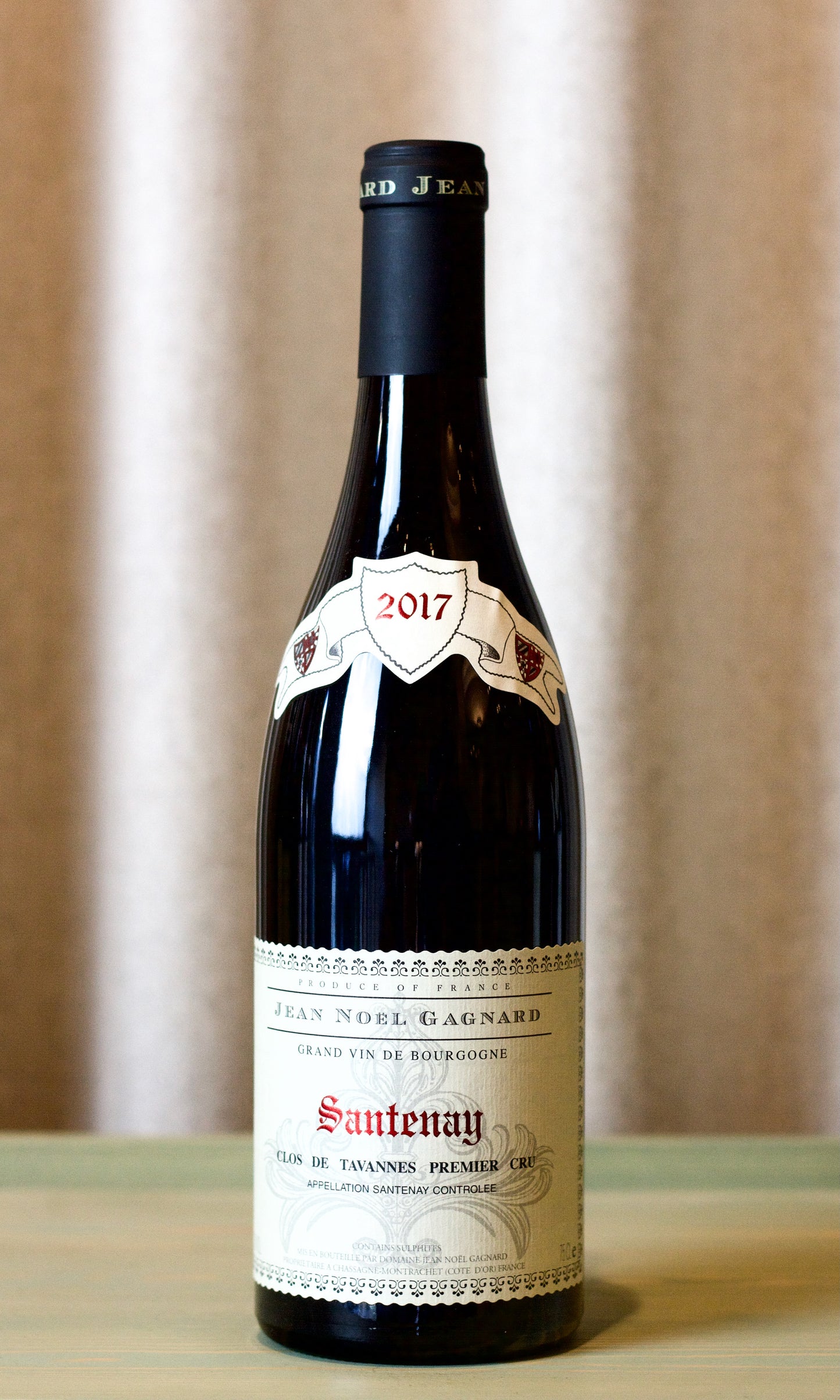 Jean Gagnard Santenay 1er Cru Clos Tavannes 2017